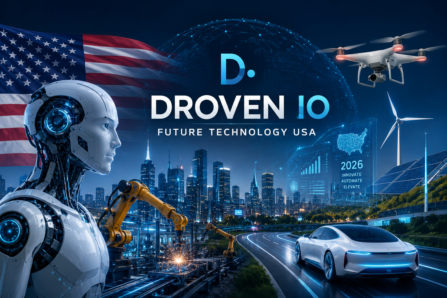 Droven IO Future Technology USA: How AI, Automation, and Emerging Innovations Are Shaping America's Future in 2026